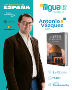 Nueva firma de Jueves en Jerusalén de Antonio Vázquez en la Feria del Libro de Guatemala, Filgua 2025