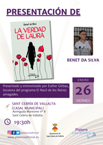Presentación de La verdad de Laura en Sant Cebrià de Vallalta / Platero CoolBooks