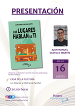 Presentación de Los lugares hablan de ti en Los Palacios y Villafranca / Platero CoolBooks
