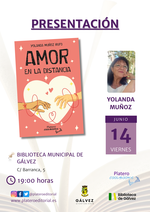 Presentación de Amor en la distancia en Gálvez / Platero CoolBooks