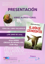 Presentación de El avión de los inocentes en la Feria del Libro de Valladolid / Platero CoolBooks