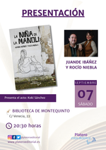 Presentación de La niña de la Manoli en Montequinto / Platero CoolBooks