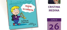 Presentación de  Aprende a leer con el colegio cofrade: Martín y su cornetín en Sevilla / Platero CoolBooks 