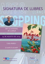 Firma de ejemplares de La magia de dar en Llança / Platero CoolBooks
