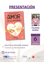 Presentación de Amor en la distancia en Móstoles / Platero CoolBooks