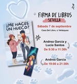 Firma de ejemplares de ¿Me haces un hueco? en Sevilla / Platero CoolBooks