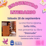 Encuentro literario de Desnuda en Ejea de los Caballeros / Platero CoolBooks