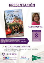 Presentación de Nunca renuncies al amor en Málaga / Platero CoolBooks