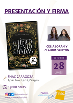 Presentación y firma de El típico cuento de hadas en Zaragoza / Platero CoolBooks