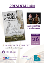 Presentación de La niña de la Manoli en Sevilla / Platero CoolBooks