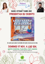 Presentación de La ventana de Susana en Pinto / Platero CoolBooks