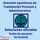 TRAMITACIÓN: PLANTILLA DE RESPUESTAS OFICIALES EXAMEN 2019